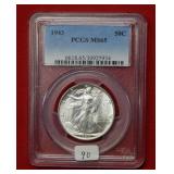 1943 Walking Liberty Half PCGS MS65
