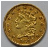 1834 $2.50 Classic US Gold Coin