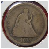 1875 S Seated Liberty Silver Twenty Cent Piece