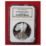 1994 P American Eagle NGC PF 69 1 Ounce Silver