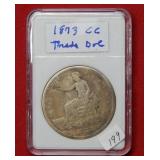 1873 CC Silver Trade Dollar ***