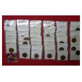 Bulk Lot of Lincoln Cents dating back to 1917