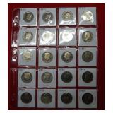 Lot of (20) Proo Kennedy Half Dollars back to 1972