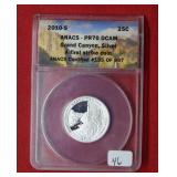2010 S Grand Canyon Silver QTR ANACS