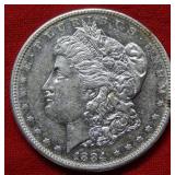 1884 S Morgan Silver Dollar