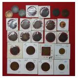 (25) Canada Large Cents - Mixed Dates