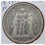 1873 A  France 5 Franc