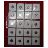 Lot of (20) Proof Roosevelt Dimes back to 1968