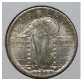 1918 Standing Liberty Silver Quarter