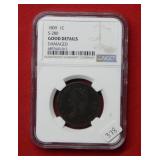 1809  Large Cent NGC Good Details Damaged