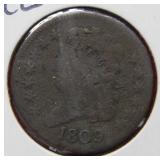 1809 Half Cent