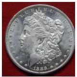 1889 Morgan Silver Dollar