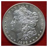 1896 Morgan Silver Dollar Coin