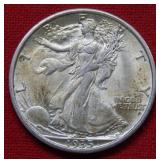 1935 Walking Liberty Silver Half Dollar