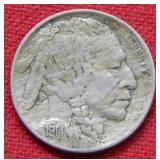 1914 Buffalo Nickel Coin