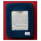 2001 Silver Proof Gore Presidential Election Comm