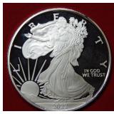 2022 One Quarter Pound .999 Silver Eagle