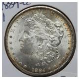 1884 CC Morgan Silver Dollar
