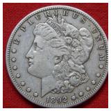 1892 S Morgan Silver Dollar Coin