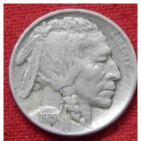 1915 D Buffalo Nickel
