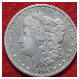 1894 Morgan Silver Dollar Coin
