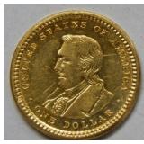 1904 $1 Lewis and Clark Gold Commemorative Coin