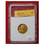 1941 D Lincoln Cent ***