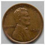 1925 Lincoln Wheat Cent - Brown