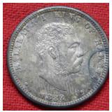 1883 Hawaii Silver Quarter