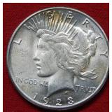 1923 S Peace Silver Dollar Coin