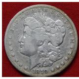 1879 CC Morgan Silver Dollar Coin