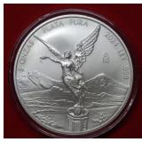 5 oz .999 Fine Silver Mexico Onza