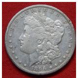 1896 S Morgan Silver Dollar