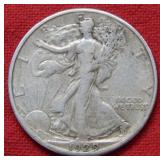 1929 S Walking Liberty Silver Half Dollar Coin