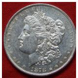 1878 Morgan Silver Dollar - 8 Tail Feathers