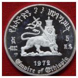 1972 Ethiopia Silver Commemorative
