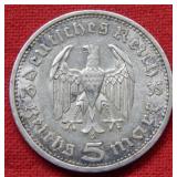 1935 German 5 Mark