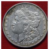 1878 Morgan Silver Dollar - 7 Tail Feathers