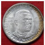 1946 Booker T Washington Comm Silver Half Dollar