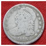 1835 Bust Silver Dime