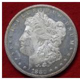 1880 CC Morgan Silver Dollar