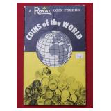 Coins of the World Album - Partially Filled