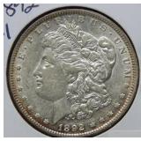 1892 Morgan Silver Dollar