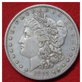 1885 S Morgan Silver Dollar Coin