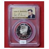 2005 S Kennedy Silver Half PCGS PR69DCAM