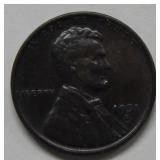 1931 S Lincoln Wheat Cent - Brown