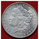 1878 Morgan Silver Dollar - 7/8 Tail Feathers