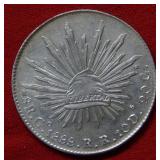 1888 Mexico Eight Reales