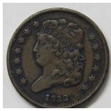 1832 Half Cent