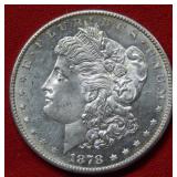 1878 S Morgan Silver Dollar Coin